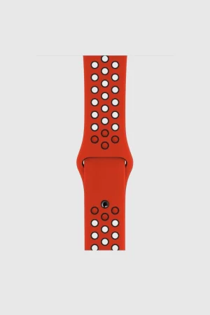 Alternative view of Red/Black Sport Band Active for Apple Watch