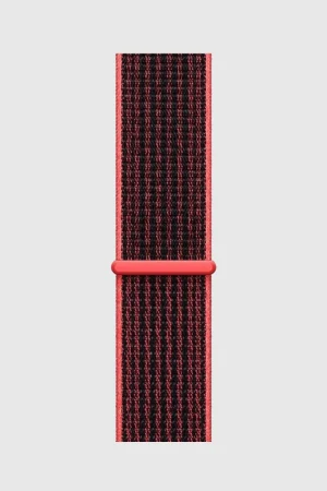 Alternative view of Red Black Sport Loop For Apple Watch