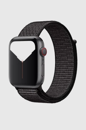 Reflective Black Sport Loop For Apple Watch
