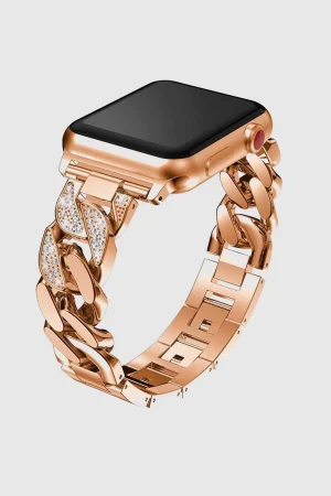 Jersey Bracelet Band For Apple Watch - Rose Gold
