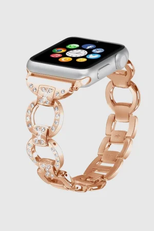 Venice Bracelet Rose Gold Stainless Steel Band for Apple Watch