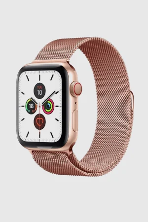 Rose Gold Milanese Loop for Apple Watch