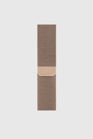 Alternative view of Rose Gold Milanese Loop for Apple Watch