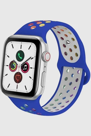 Royal Blue/Rainbow Pride Sport Band Active for Apple Watch
