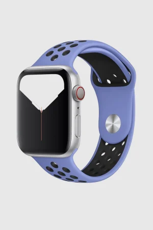 Royal Pulse/Black Sport Band Active for Apple Watch
