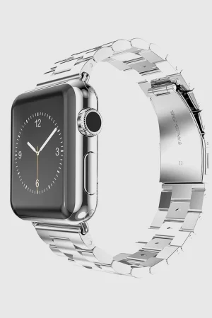 Silver Stainless Steel Band for Apple Watch