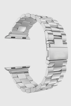 Alternative view of Silver Stainless Steel Band for Apple Watch