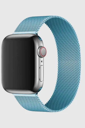 Sky Blue Milanese Loop for Apple Watch