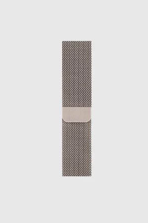Alternative view of Starlight Milanese Loop Band For Apple Watch