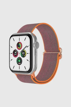 Tangerine Elastic Loop Band for Apple Watch