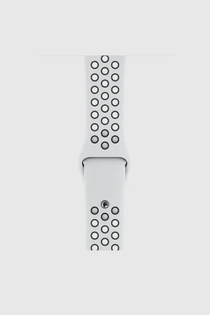 Alternative view of White/Black Sport Band Active for Apple Watch