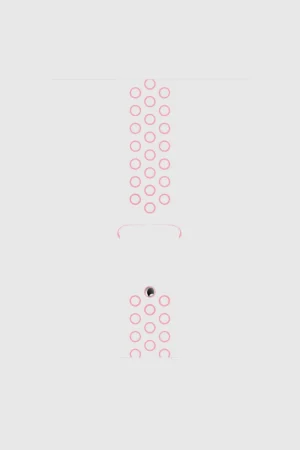 Alternative view of White/Light Pink Sport Band Active for Apple Watch