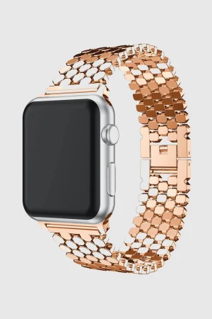 Aspen Bracelet Band For Apple Watch - Rose Gold