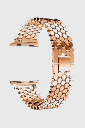Alternative view of Aspen Bracelet Band For Apple Watch - Rose Gold