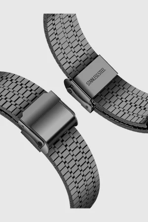 Alternative view of Black Matrix Stainless Steel Band for Apple Watch