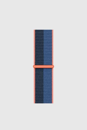 Alternative view of Blue Jay / Abyss Blue Sport Loop Band For Apple Watch