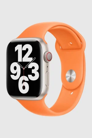 Bright Orange Sport Band for Apple Watch