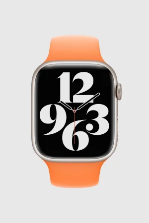 Alternative view of Bright Orange Sport Band for Apple Watch