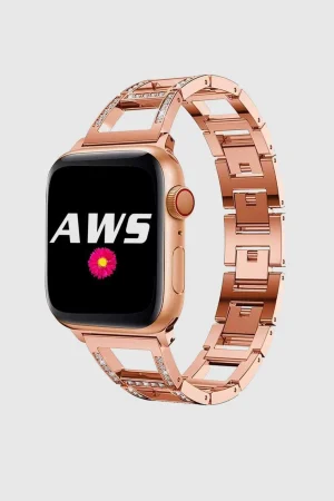 Casablanca Bracelet Rose Gold Stainless Steel Band for Apple Watch