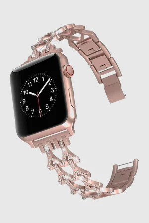 Genevieve Bracelet Band For Apple Watch - Rose Gold
