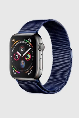 Midnight Blue Milanese Loop for Apple Watch