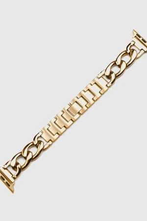 Alternative view of Monte Carlo Bracelet Band For Apple Watch - Gold