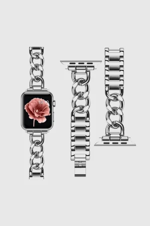 Monte Carlo Bracelet Band For Apple Watch - Silver