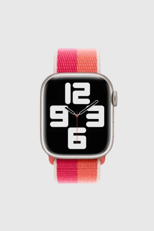 Alternative view of Nectarine / Peony Sport Loop Band For Apple Watch