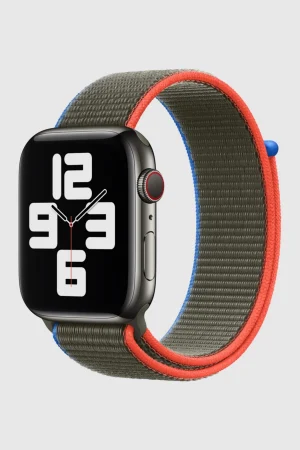Olive Sport Loop Band For Apple Watch