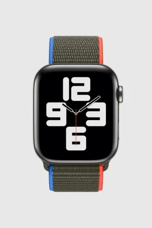 Alternative view of Olive Sport Loop Band For Apple Watch