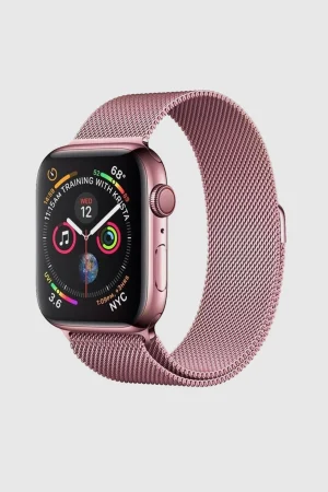 Rose Pink Milanese Loop for Apple Watch