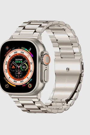 Starlight Stainless Steel Band for Apple Watch